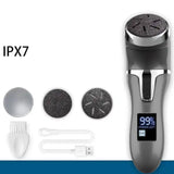 Broyeur de pieds sous vide électrique, dissolvant électrique de peaux mortes, broyeur de pédicure, broyeur de pédicure