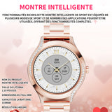 Montre intelligente 150mah 1.19 Pouces montre connectée femme homme montre de sport appels numérotation montre sport connectée