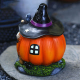 Citrouille d'Halloween  14.5*14*20cm  Effet lumineux   Divers éléments décoratifs  Convient à la décoration d'Halloween