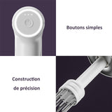 Batteur 13W petit fouet domestique rechargeable sans fil avec 3 modes de travail pour cuisson et gâteaux de batteur electrique