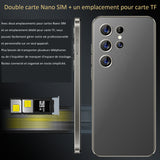Téléphone portable 3250mah avec 3+64 Go 13mp 720x1600p écran hd ips perforé de 6,8 pouces smartphone android smartphone débloqué