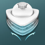 Nettoyage de vitres 10 vitesses à fort magnétisme nettoyage magnétique nettoyant pour vitres double face essuie design triangulaire