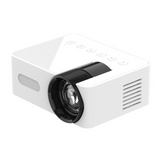 Vidéoprojecteur 1080P 10.1cm x7.8cm x4cm alimenté par USB projection portabilité WiFi bluetooth support mise point électrique TV