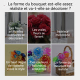 Rose 10PCS roses rouges roses plaquées or saint-Valentin cadeaux d'anniversaire décorations cadeaux pour mamans épouses et amies