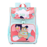 Sac à dos scolaire 38x27,5x16cm sac d'école ultra-léger et mignon en une seule pièce pour les élèves du primaire léger cartable