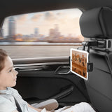 Support télescopique de téléphone portable de voiture support d'  de téléphone portable de siège arrière de voiture de voiture