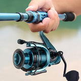 Moulinet de pêche rapport de vitesse 4,7:1 force de freinage maximale 15,5 kg roulements en acier inoxydable à double étanchéité
