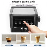 Machine à café électrique 850w avce réservoir d'eau de 1.8L cafetière électrique café broyeur grain cafetière goutte à goutte