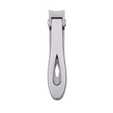 oupe ongles 16MM Large ouverture Lame courbée Coupe-ongles en acier inoxydable avec rangement magnétique ensemble de manucure
