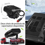 Dégivreur de voiture portable 12v rapide dégivreur chauffage de voiture dégivrage rapide dégivreur rapide pour pare-brise d'hiver
