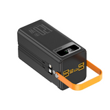 Batterie externe 60000mah PD 40w led affichage et lampe de poche power bank pour telephone avec 4 sorties usb et 3 ports d'entrée