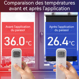 Store enrouleur jour nuit sans perçage 2PCS 68x125cm store enrouleur occultant store enrouleur occultant thermique store occul