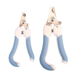 oupe-griffes 2PCS pour animaux de compagnie en acier inoxydable Outils de nettoyage des pattes de chat et de chien coupe-ongles
