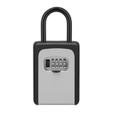 Boîte à clés de sécurité Boîte de rangement pour serrure à combinaison à 4 chiffres avec code modifiable pour un usage domestique