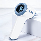 Thermomètre Frontal Ecran rétro-éclairé 3 couleurs Mesure la température sans contact Rappel sonore et vibratoire Thermomètre