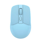 Souris sans fil 2,4g bluetooth 5,2 800-1200-1600 dpi une forme ergonomique dans la paume la main souris sans fil rechargeable bleu