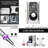Lime a ongle electrique 45000 tr/min écran lcd plein écran 1200mah poignée de verrouillage rotative livré avec socle faible bruit