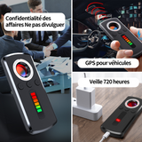 Détecteur anti-espion 100mhz-8ghz anti-audio anti-espionnage anti-vidéo anti-localisation pièce détachée sécurité maison