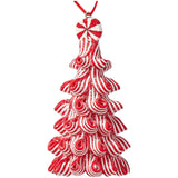 Décoration de noël pendentif en argile douce, décoration d'arbre de noël, pendentif de bonbons simulés, cadeau de noël