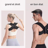 einture de correction de fitness 2PCS sangles d'épaule pour l'entraînement des muscles convient aux personnes de 65 à 75 kg