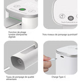 Distributeur d'eau 1200mAh touches tactiles facile à nettoyer pliable portable chargeant pompe automatique pompe a eau automatique