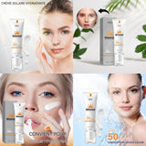 Creme solaire SPF50 PA+++ crème solaire légère et non grasse crème solaire hydratante longue durée pour tous les types de peau