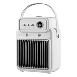 Radiateur soufflant 1200W 3 niveaux ajuster chauffage d'appoint avec minuterie et humidification fonctions chaufferette electrique