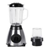 mixeur  800W  36dB 1.5L Moulin ménager multifonction Lames en acier de précision Corps en acier inoxydable 5 réglages ajustables