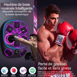 Machine de boxe électronique avec affichage numérique 48x61x11cm avec 9 modes music boxing machine pour adultes et enfants