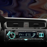 Radio de voiture bluetooth lecteur MP3 de voiture bluetooth double USB charge rapide support carré voiture MP3 pour voiture