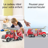 Voiture jouet inertie avec la lumière convient aux 3 ans et plus véhicule  simulation d'ingénierie incendie inertie de grande taille