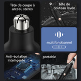Tondeuse nez 300mAh mini tondeuse nez oreilles rechargeable professionnel tondeuse nez oreilles homme cadeau idéal pour hommes