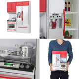 uisine enfant 24.8x6.8x32.2cm Simulation de cuisine  jouet durable pour enfants ensemble de cuisine jouet drôle Jouets de cuisine