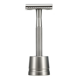 Rasoir manuel 10lames avec socle rasoir l'ancienne rasoir manuel à l'ancienne rasoir double face usage domestique lame inoxydable