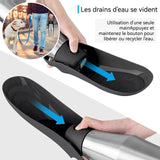 Bouteille d'eau pour chien 750ml isolation en acier inoxydable facile à nettoyer matériau sain convient aux chiens et aux chats