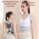 orrection de la posture assise correcteur dispositif invisible de correction de l'épaule pour adulte personnes de 65 à 75 kg