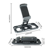 Support pour téléphone portable et tablette  Ensemble de 3 pièces   Design pliable  Antidérapant  Porte-tablette multifonctionnel