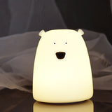 Veilleuse LED  Blanc  Créative et mignonne  Lumière douce pour la protection des yeux   Lampe de chevet pour chambre à coucher