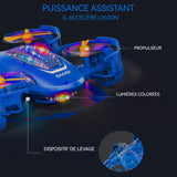 Avions jouets électrique requin avec lumière et musique jouets pour enfants cadeaux pour enfants garçons et filles jouets voiture