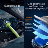 Pare-soleil de voiture 79x145cm pare-soleil pour pare-brise protection solaire et isolation thermique accessoires d'été voiture