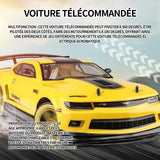 Voiture télécommandée 2.4GHz 4WD RC voiture l'échelle réaliste voiture de course à dérive 70kmh jouet automobile modèle de dérive
