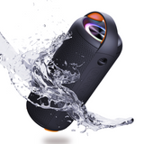Enceinte bluetooth 30W 1800mAh enceinte portable avec bass puissantes etanche IPX6 subwoofer à 360 degrés double appairage stéréo