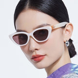 Nouvelle personnalité lunettes de soleil oeil de chat 1.1TAC plein cadre lunettes polarisées dame TR anti UV lunettes de soleil