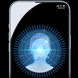 Film durci Convient à l'iPhone14 Forte résistance aux empreintes digitales Résistant aux rayures et à l'usure Film Diamant Anti-Peep