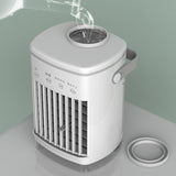 Ventilateurs de refroidissement   Quatre vitesses  Lumière d'ambiance à sept couleurs Refroidissement efficace  Mini refroidisseur