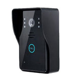Sonnette vidéo sans fil Moniteur vidéo 7 pouces Caméra HD Kit pour villa, maison, bureau, appartement Interphone bidirectionnel