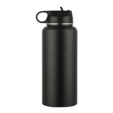 Bouteille d'eau de sport 40oz acier inoxydable isolé sous vide moderne à double paroi tasse thermo Avec 3couvercles pour le Sport
