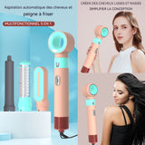 Brosse à cheveux 5 en 1 600w 250V  pliable haute vitesse peigne à air chaud multifonctionnel Multifonctionnel baguette à friser
