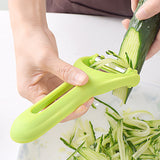 Eplucheur multi-usages Eplucheur de fruits et légumes 3-en-1 en acier inoxydable Couteau d'office Outils de cuisine