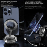 Rotatable Car Magnetic Phone Holder 360 Rotatable Magnetic Suction Phone Mount Support Telephone Voiture Suction Phone Holder